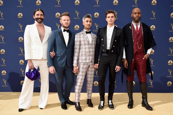 The Fab Five at the Emmys