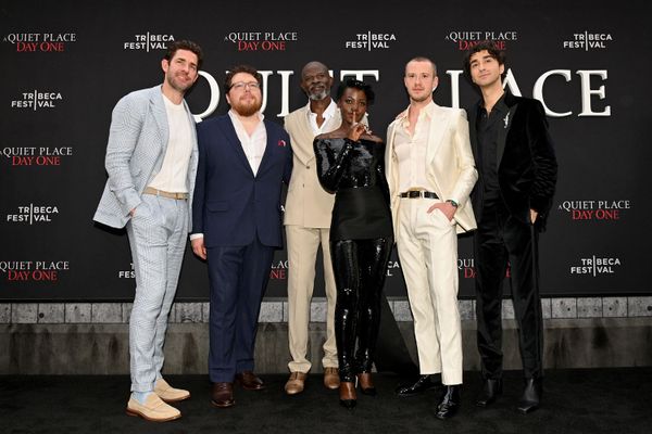 Lupita Nyong’o and Joseph Quinn in A Quiet Place: Day One