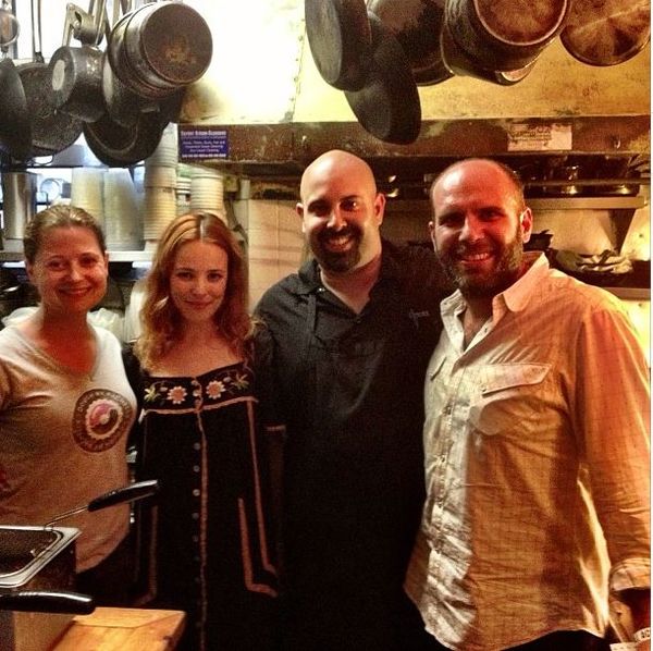 Rachel moves on too?