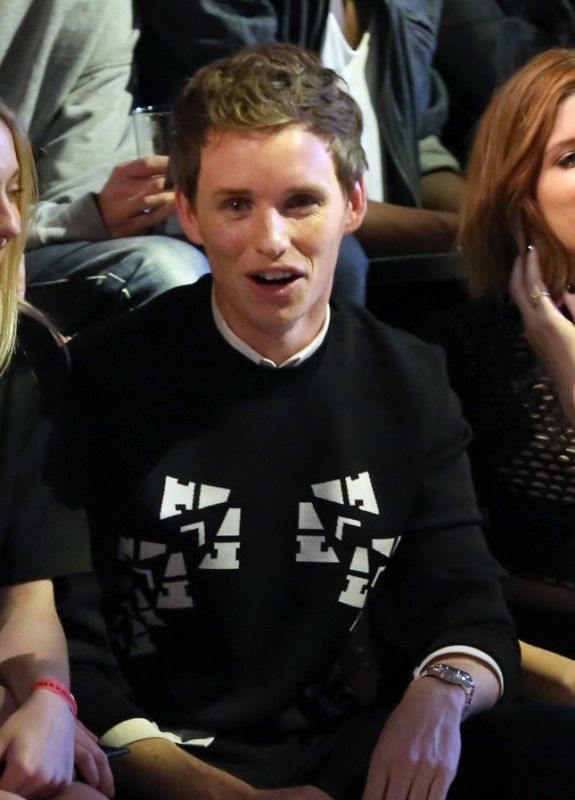 Eddie Redmayne: front row season?