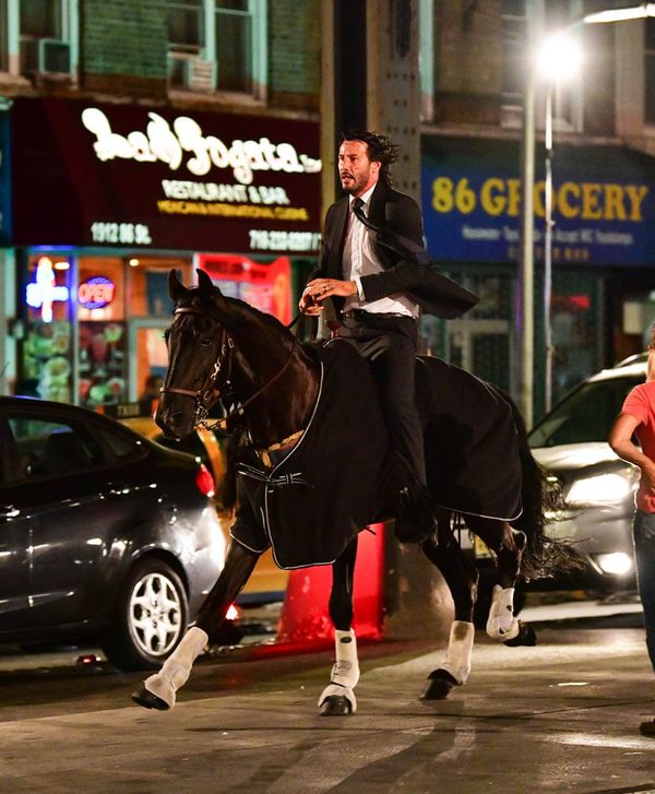 John Wick and two very good boys