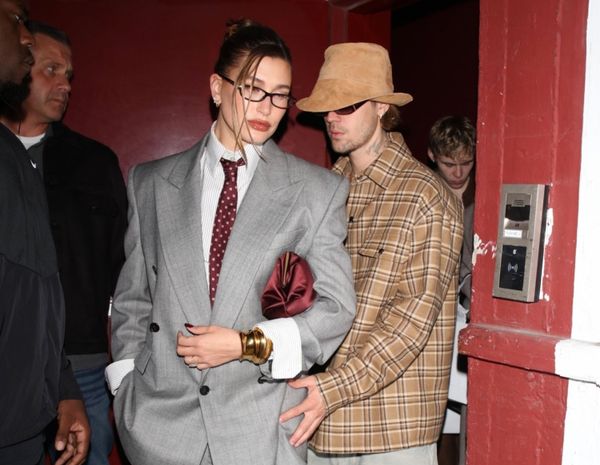 The models show up for Hailey