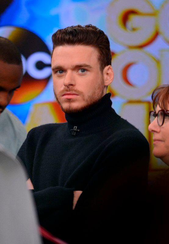 Robb Stark in a turtleneck