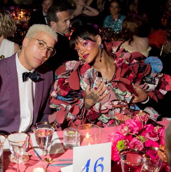 Rihanna and the fencer?