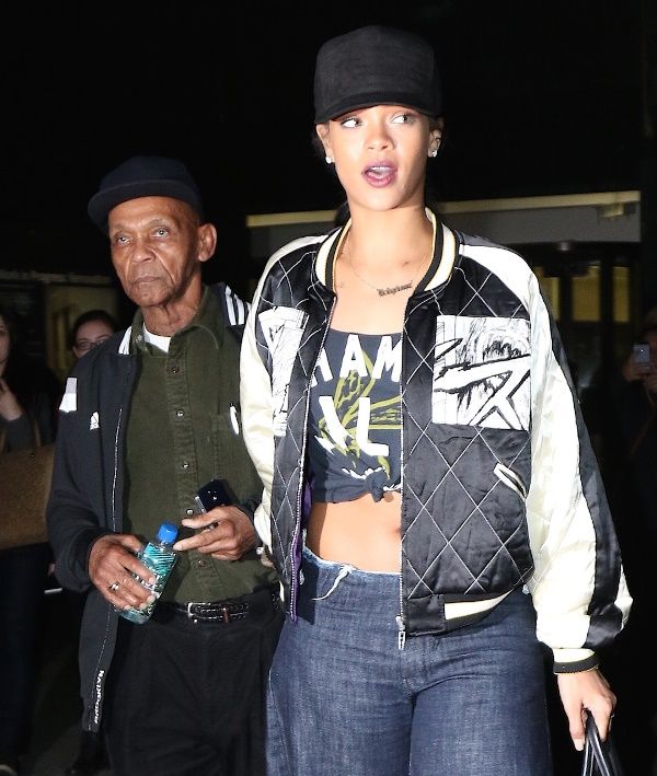 Rihanna, Brad Pitt, JayZ, and Grandpa