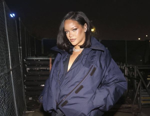 Rihanna and Rocky at Rolling Loud (with surprise guest)