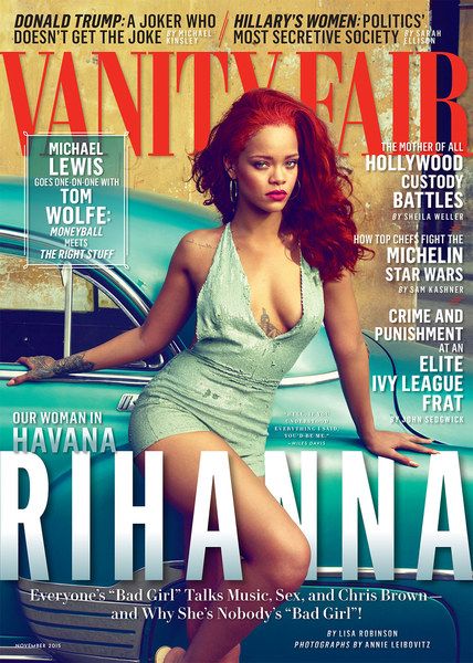 Rihanna covers Vanity Fair