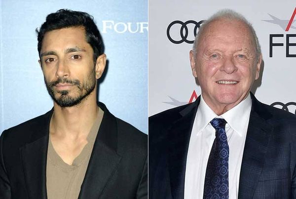 Riz and Sir Anthony Hopkins’ night before