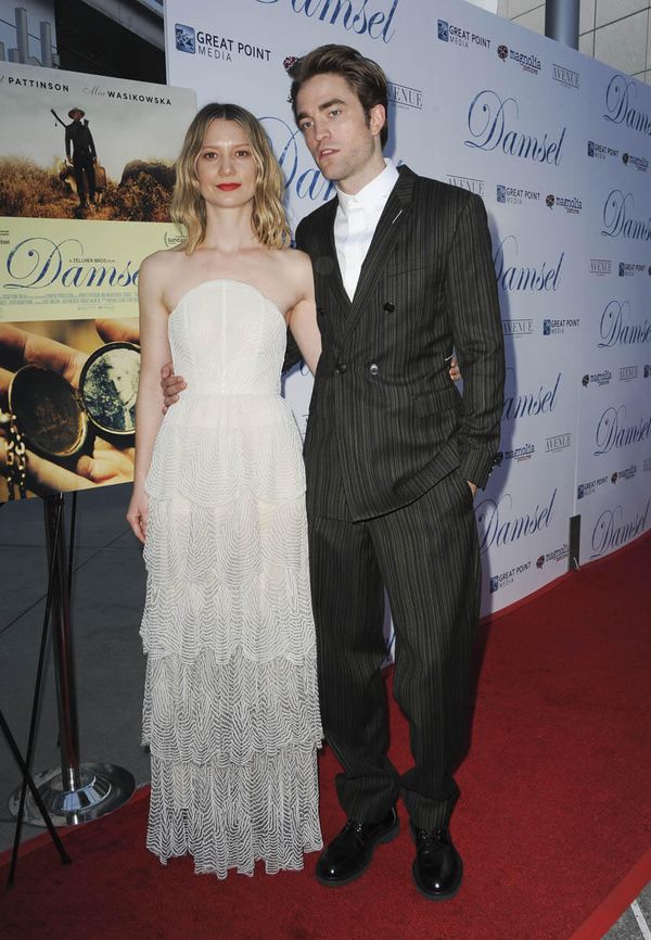 Striped Robert Pattinson