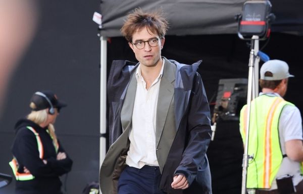 RPattz on set (without Zendaya)