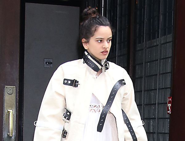 Rosalía and Bella pre-Met Gala