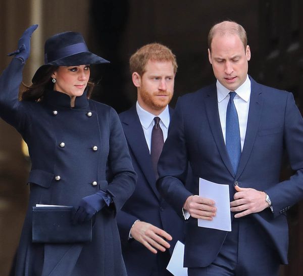 Royals and celebrities at the Grenfell memorial