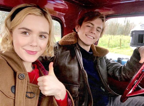 Harvey and Sabrina are so cute it’s gross