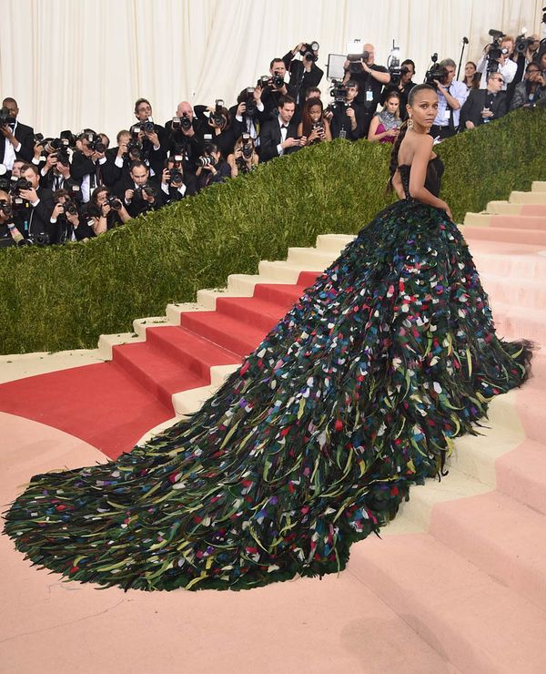 Zoe Saldana’s 1st appearance since Nina controversy