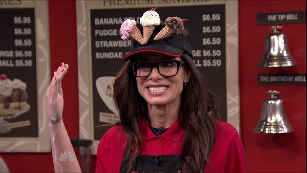 Sandy’s doing her job