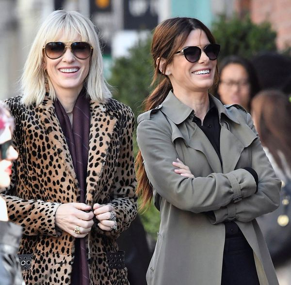 Sandy & Cate begin Ocean's Eight!