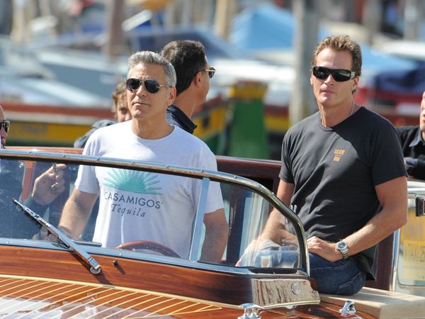 Sandy, Louis, and George together again