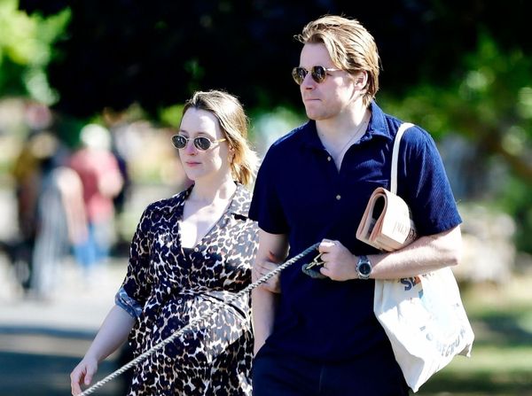 Saoirse, Stella, and Jack go for a walk