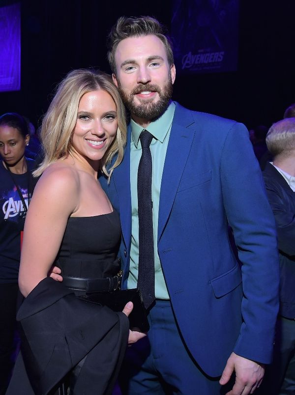 The Chris Evans and Scarlett Johansson Buddy Circle