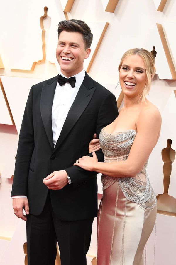 Scarlett’s Oscar metallics