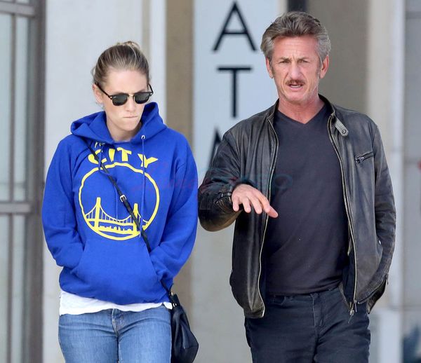 Single Sean Penn on Father's Day