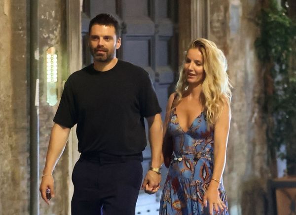 Sebastian’s hair and Annabelle’s dress