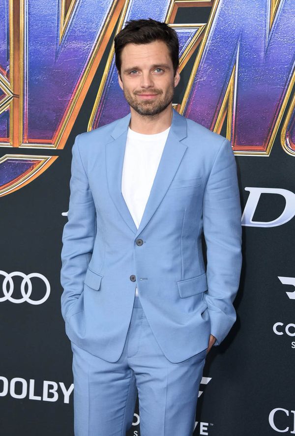 Sebastian Stan’s runner up blue