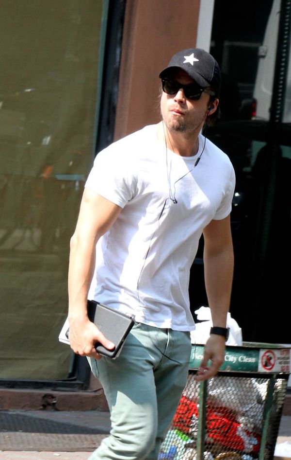 Sebastian Stan walking and Marvel divorce 2.0