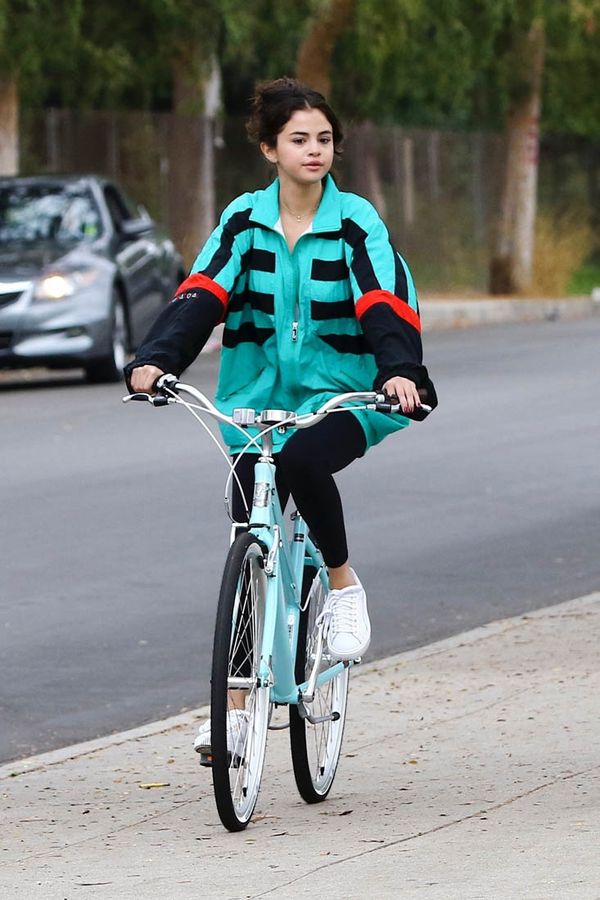 Selena’s biking jacket
