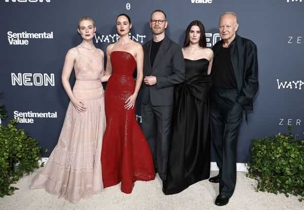 Renate Reinsve and Stellan Skarsgård in Sentimental Value