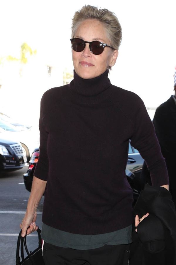 This Hot Bitch at the airport