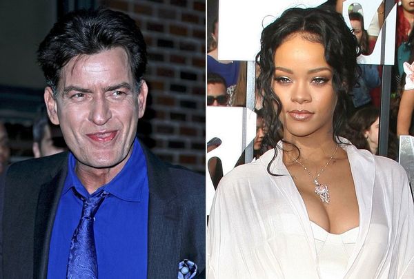 Charlie Sheen vs Rihanna