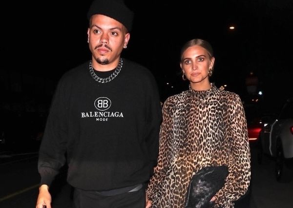 Ashlee Simpson’s Leopard Print Dress