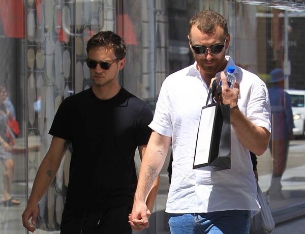 Sam and Brandon’s separate Pride