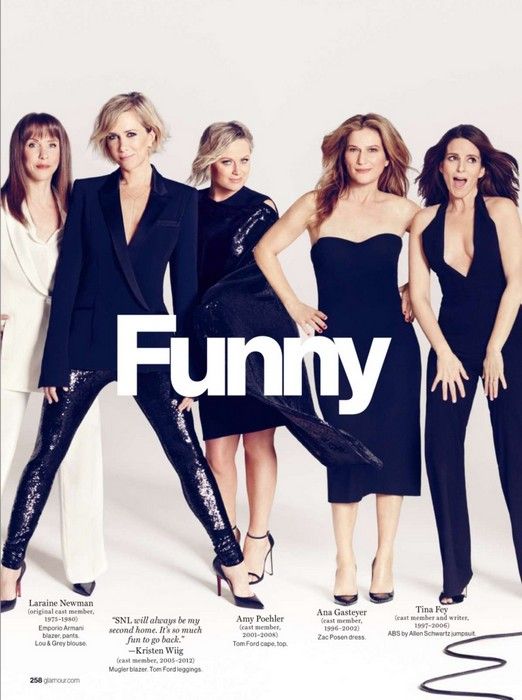 All the funny ladies, sort of