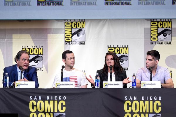 Oliver Stone low-key wowed at Comic-Con