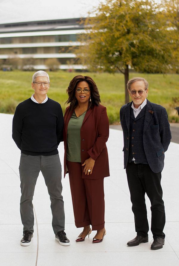 Turns out, Spielberg is shilling for Apple