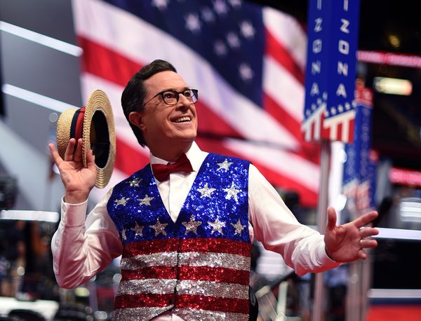 Stephen Colbert is coming on strong