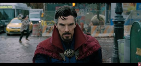 Doctor Strange and Doctor Strange meet in the multiverse