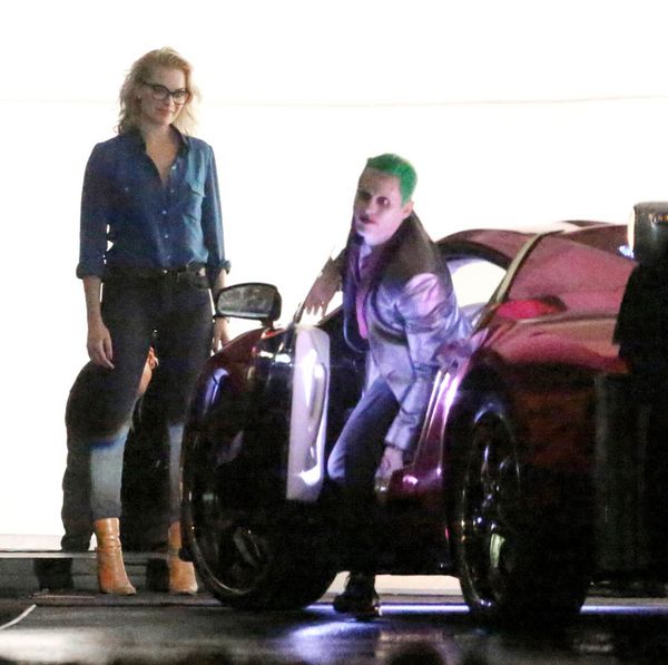 Harley Quinn and The Joker in action