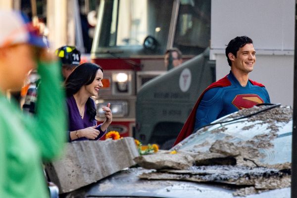 New New New Superman and Lois on set