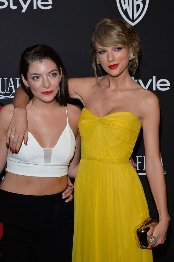 Lorde & Taylor at the Globes