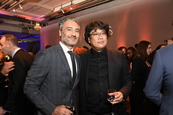 Taika and his hero, Bong Joon-ho
