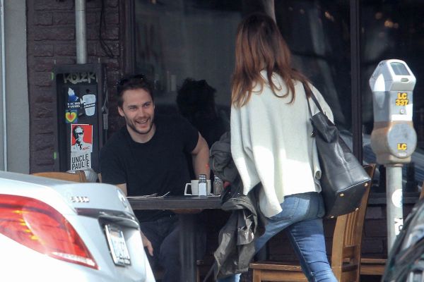 Taylor Kitsch on a date?