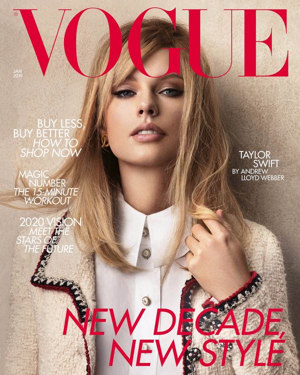 Taylor Swift covers British Vogue