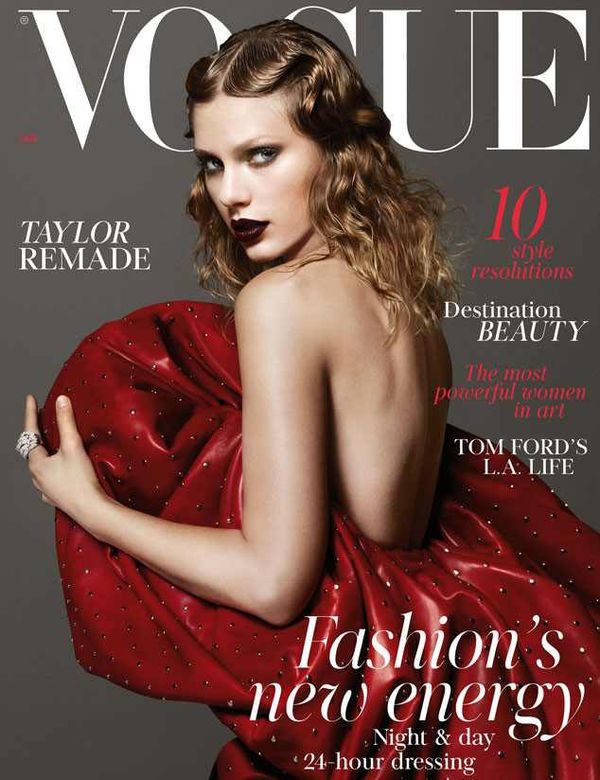 Taylor Swift covers British Vogue