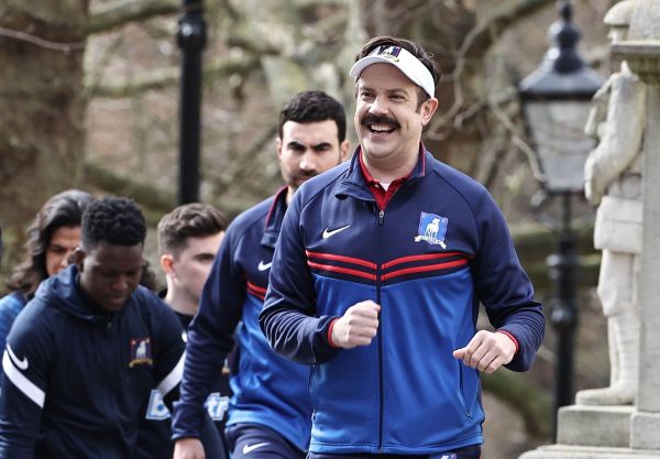 Ted Lasso in training