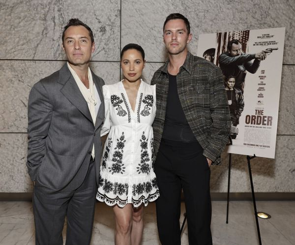 Jude Law and unsilly Nicholas Hoult