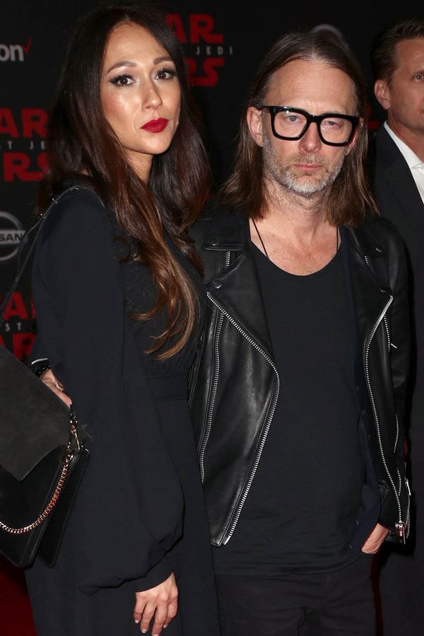Thom & Dajana on the carpet
