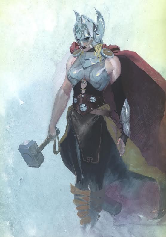 A female Thor, but not for the movies
